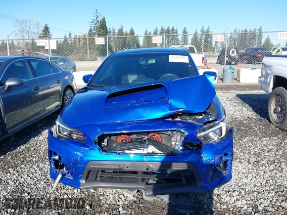 2021 Subaru WRX STI with VIN JF1VA2S6XM9815409, listed as a IAAI auction lot 41413955 with 18,077 mi miles. Bid and sale history available at carsss.com. Image 12.