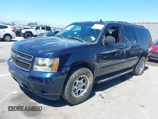 2007 Chevrolet Suburban LS with VIN 1GNFC16077J315274, listed as a IAAI auction lot 42629624 with 217,224 mi miles and . Bid and sale history available at DreamBid. Image 2.