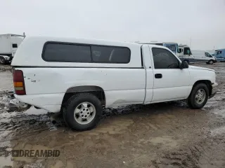 2004 Chevrolet Silverado 1500 Work Truck with VIN 1GCEC14X74Z226659, listed as a Copart auction lot 42877545 with 348,475 mi miles and Salvage Title. Bid and sale history available at carsss.com. Image 3.