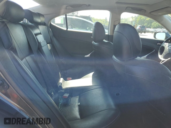 2010 Lexus IS 250 with VIN JTHCF5C21A5039768, listed as a Copart auction lot 62135085 with 157,726 mi miles and Clean title. Bid and sale history available at DreamBid. Image 10.