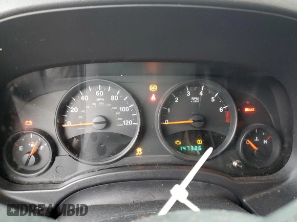 2011 Jeep Compass with VIN 1J4NT1FA8BD289556, listed as a Copart auction lot 46536815 with 147,326 mi miles and Salvage Title. Bid and sale history available at carsss.com. Image 9.