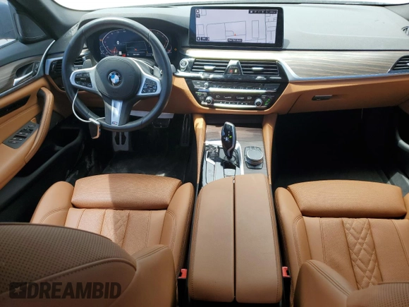 2023 BMW 5 Series 530i with VIN WBA53BH08PWY14852, listed as a Copart auction lot 60322765 with 15,425 mi miles and Clean title. Bid and sale history available at DreamBid. Image 8.