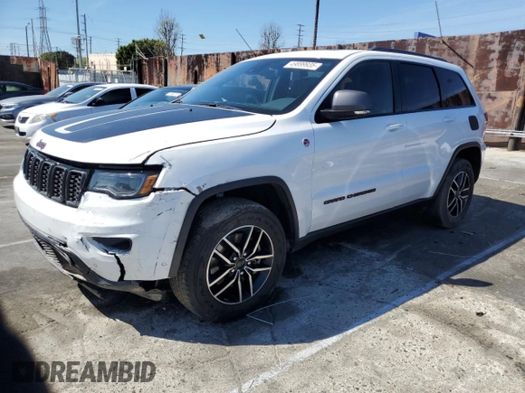 2021 Jeep Grand Cherokee Trailhawk with VIN 1C4RJFLG5MC565316, listed as a Copart auction lot 49899935 with 69,261 mi miles and Salvage Title. Bid and sale history available at carsss.com. Image 1.