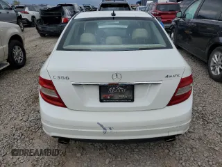 2011 Mercedes-Benz C 300 Sport with VIN WDDGF8BB8BR183114, listed as a Copart auction lot 55536235 with 132,824 mi miles and Salvage title. Bid and sale history available at DreamBid. Image 6.