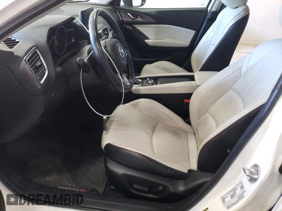 2017 Mazda 3 Grand Touring with VIN 3MZBN1M34HM143009, listed as a Copart auction lot 46926945 with 75,424 mi miles and Salvage Title. Bid and sale history available at carsss.com. Image 7.