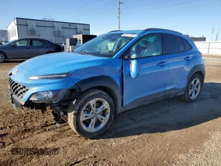 2022 Hyundai Kona SEL with VIN KM8K6CAB8NU922987, listed as a Copart auction lot 43413165 with 44,362 mi miles and Salvage Title. Bid and sale history available at DreamBid. Image 1.