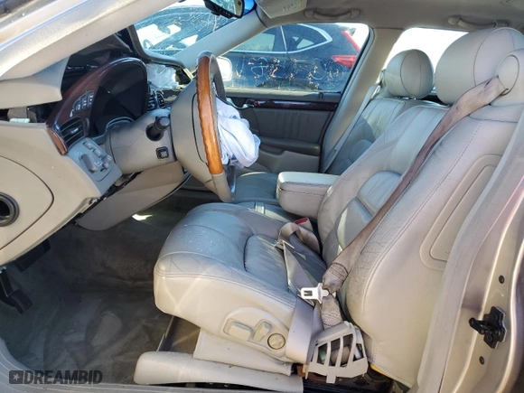 2003 Cadillac DeVille DHS with VIN 1G6KE57Y43U267581, listed as a Copart auction lot 81783904 with 0 mi miles and Salvage Title. Bid and sale history available at carsss.com. Image 7.