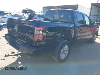 2022 Nissan Frontier S with VIN 1N6ED1EK1NN626559, listed as a IAAI auction lot 41241196 with 36,234 mi miles. Bid and sale history available at carsss.com. Image 4.