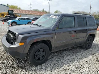 2016 Jeep Patriot Sport with VIN 1C4NJPBA2GD629201, listed as a Copart auction lot 53488795 with 98,382 mi miles and Salvage Title. Bid and sale history available at carsss.com. Image 1.