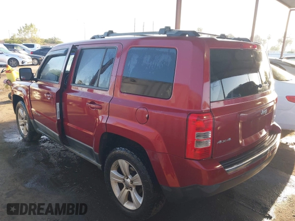 2011 Jeep Patriot Latitude X with VIN 1J4NF4GB5BD124256, listed as a IAAI auction lot 41946549 with 176,122 mi miles and . Bid and sale history available at DreamBid. Image 3.