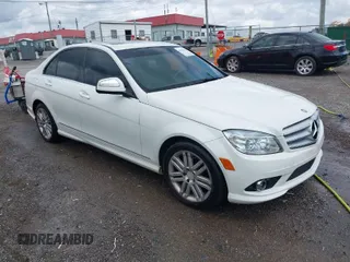2008 Mercedes-Benz C 300 Sport with VIN WDDGF54X98F032459, listed as a IAAI auction lot 41930016 with 183,696 mi miles and . Bid and sale history available at carsss.com. Image 1.