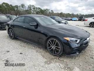 2019 Mercedes-Benz CLS with VIN WDD2J6BB8KA028431, listed as a Copart auction lot 43968965 with 91,953 mi miles and Salvage Title. Bid and sale history available at carsss.com. Image 4.