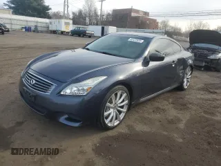2008 Infiniti G37 Coupe Sport with VIN JNKCV64E38M111782, listed as a Copart auction lot 50122535 with 153,505 mi miles and Salvage Title. Bid and sale history available at carsss.com. Image 1.