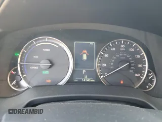2022 Lexus RX 450h with VIN 2T2JGMDA3NC092983, listed as a Copart auction lot 52555535 with 14,140 mi miles and Salvage title. Bid and sale history available at DreamBid. Image 9.