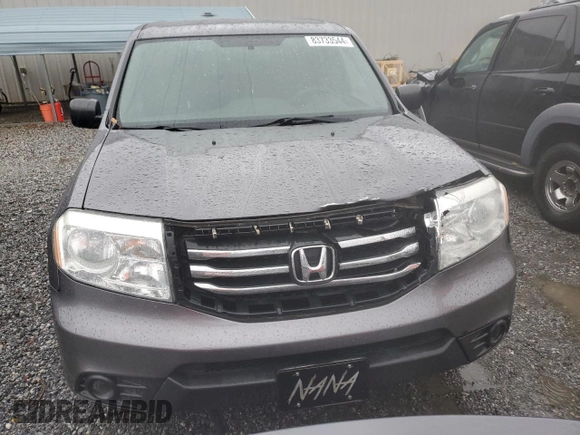 2015 Honda Pilot LX with VIN 5FNYF3H2XFB012479, listed as a Copart auction lot 83733544 with 137,068 mi miles and Salvage Title. Bid and sale history available at carsss.com. Image 5.