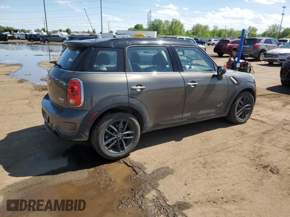2012 MINI Countryman S z VIN WMWZC5C56CWM14210, wystawiony jako Copart lot #57466485 z przebiegiem 114 029 mil mil oraz Czysty tytuł • Clean title. Historia ofert i sprzedaży dostępna na DreamBid. Obrazek 3.