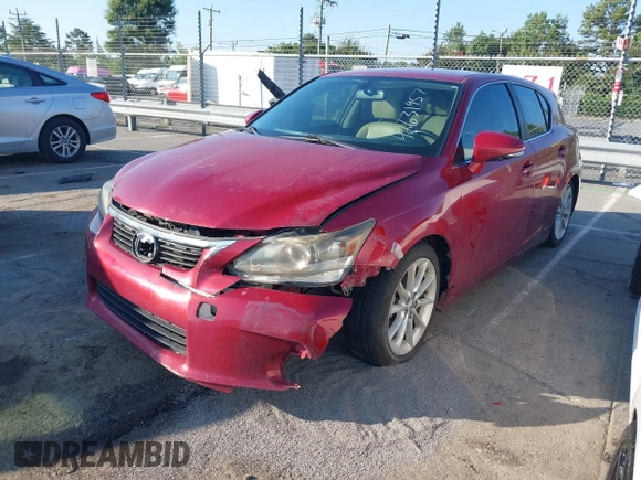 2011 Lexus CT 200h with VIN JTHKD5BH1B2032281, listed as a IAAI auction lot 42631957 with 180,551 mi miles and . Bid and sale history available at DreamBid. Image 18.
