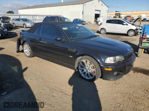 2002 BMW 3 Series M3 with VIN WBSBR93432EX24636, listed as a Copart auction lot 75623934 with 259,593 mi miles and Salvage Title. Bid and sale history available at carsss.com. Image 4.