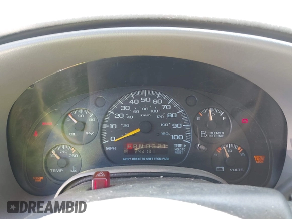 2000 Chevrolet Astro with VIN 1GNEL19W5YB216735, listed as a IAAI auction lot 42064306 with 243,191 mi miles. Bid and sale history available at carsss.com. Image 7.