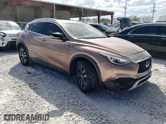 2018 Infiniti QX30 Premium with VIN SJKCH5CR9JA050224, listed as a Copart auction lot 52298433 with 41,829 mi miles. Bid and sale history available at carsss.com. Image 1.