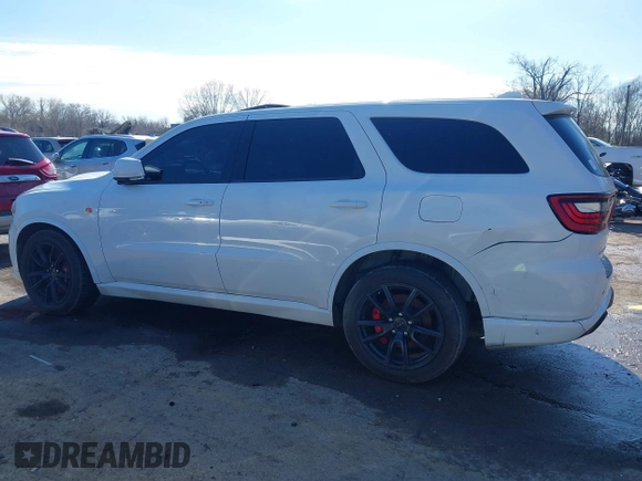 2018 Dodge Durango SRT with VIN 1C4SDJGJXJC395094, listed as a IAAI auction lot 41857351 with 90,106 mi miles and . Bid and sale history available at DreamBid. Image 14.