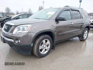 2011 GMC Acadia SL with VIN 1GKKRNED3BJ141640, listed as a IAAI auction lot 41480262 with 164,689 mi miles and . Bid and sale history available at carsss.com. Image 20.