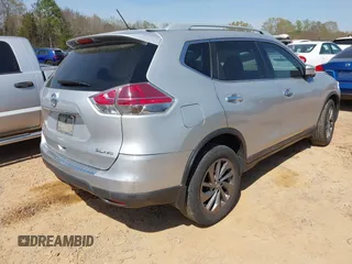 2016 Nissan Rogue SV with VIN 5N1AT2MV9GC745296, listed as a IAAI auction lot 41913694 with 145,192 mi miles and . Bid and sale history available at DreamBid. Image 4.