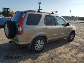 2005 Honda CR-V EX SE with VIN JHLRD78925C014949, listed as a Copart auction lot 49250955 with 184,247 mi miles and Salvage Title. Bid and sale history available at carsss.com. Image 3.