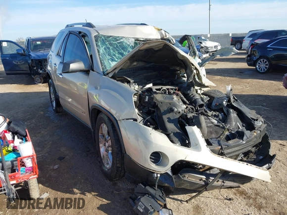 2011 GMC Acadia SL with VIN 1GKKRNED4BJ367573, listed as a IAAI auction lot 41240074 with Not Provided miles and . Bid and sale history available at carsss.com. Image 1.