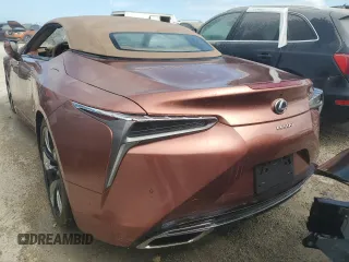 2024 Lexus LC 500h с VIN JTHMPAAY4RA110109, выставлен на аукционе Copart как лот 76007344 с пробегом Не указан миль и На запчасти • Non repairable. История ставок и продаж доступна на DreamBid. Изображение 6.