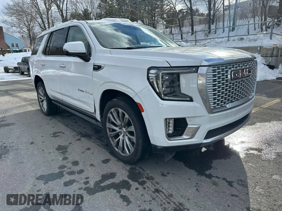 2021 GMC Yukon Denali with VIN 1GKS2DKL7MR413606, listed as a Copart auction lot 44998265 with 73,494 mi miles and Non Repairable. Bid and sale history available at carsss.com. Image 4.
