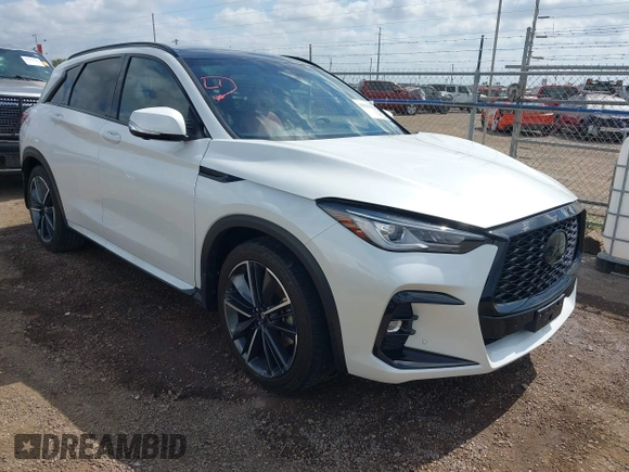 2024 Infiniti QX50 Sport с VIN 3PCAJ5FA4RF104715, выставлен на аукционе IAAI как лот 42022567 с пробегом Не указан миль и . История ставок и продаж доступна на DreamBid. Изображение 1.