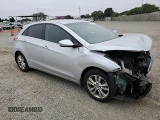 2013 Hyundai Elantra GT with VIN KMHD35LEXDU109072, listed as a Copart auction lot 76022504 with 133,006 mi miles and Salvage Title. Bid and sale history available at carsss.com. Image 4.
