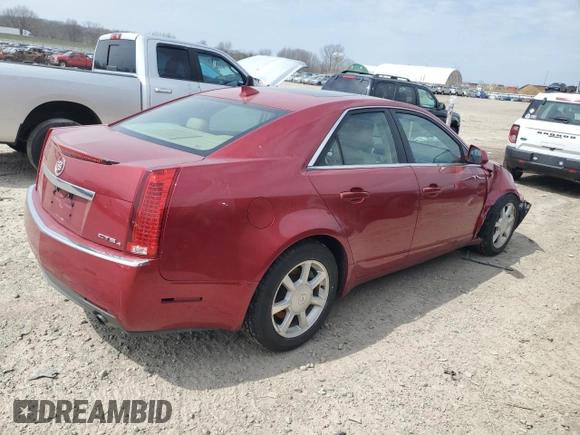2009 Cadillac CTS AWD z VIN 1G6DG577990107268, wystawiony jako Copart lot #51044255 z przebiegiem 190 489 mil mil oraz Czysty tytuł • Clean title. Historia ofert i sprzedaży dostępna na DreamBid. Obrazek 3.