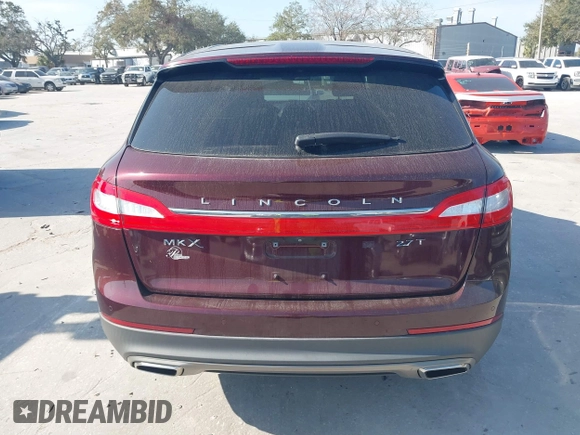 2017 Lincoln MKX Select with VIN 2LMPJ6KP4HBL37256, listed as a IAAI auction lot 41592553 with 74,231 mi miles. Bid and sale history available at carsss.com. Image 16.