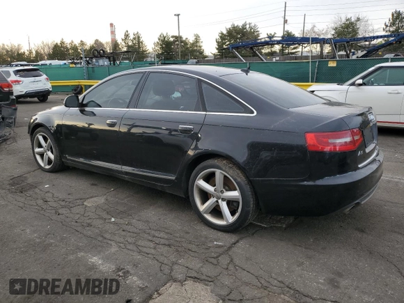 2010 Audi A6 with VIN WAUBVAFB9AN069697, listed as a Copart auction lot 52449595 with 97,110 mi miles and Salvage title. Bid and sale history available at DreamBid. Image 2.