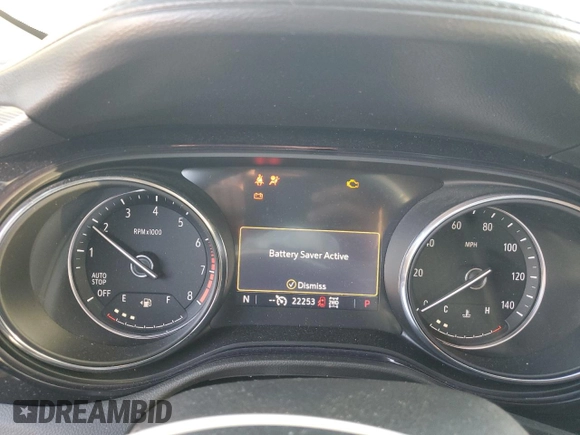 2022 Buick Encore GX Select with VIN KL4MMESL2NB116235, listed as a Copart auction lot 75438574 with 22,253 mi miles and Salvage title. Bid and sale history available at DreamBid. Image 9.