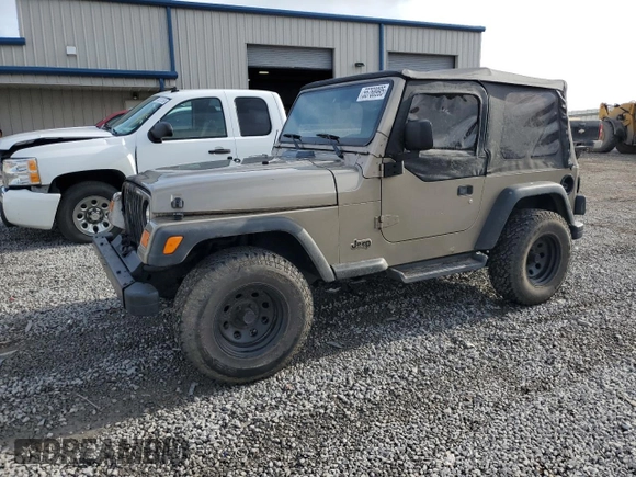 2003 Jeep Wrangler X с VIN 1J4FA39S03P349713, выставлен на аукционе Copart как лот 55768995 с пробегом 187 266 миль миль и Списание • Salvage title. История ставок и продаж доступна на DreamBid. Изображение 1.