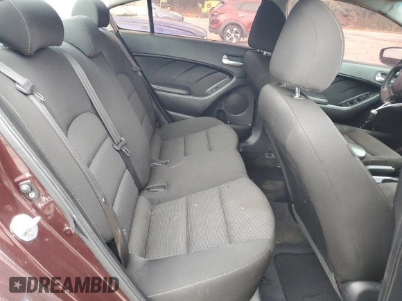 2017 Kia Forte LX with VIN 3KPFK4A72HE076975, listed as a Copart auction lot 47358255 with 178,136 mi miles and Clean Title. Bid and sale history available at carsss.com. Image 10.