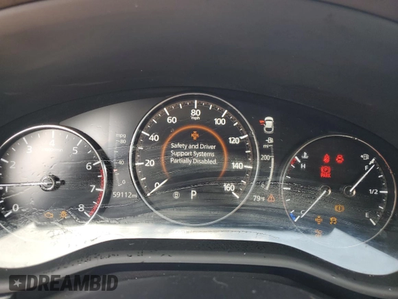 2021 Mazda CX-30 Premium with VIN 3MVDMBDY2MM306250, listed as a Copart auction lot 53430615 with 59,112 mi miles and Salvage title. Bid and sale history available at DreamBid. Image 9.