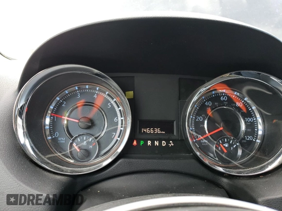 2015 Chrysler Town & Country LX with VIN 2C4RC1AG6FR675771, listed as a Copart auction lot 82665674 with 146,636 mi miles and Salvage Title. Bid and sale history available at carsss.com. Image 9.