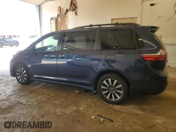 2020 Toyota Sienna XLE with VIN 5TDDZ3DC0LS237585, listed as a Copart auction lot 60913015 with 42,754 mi miles and Salvage title. Bid and sale history available at DreamBid. Image 2.