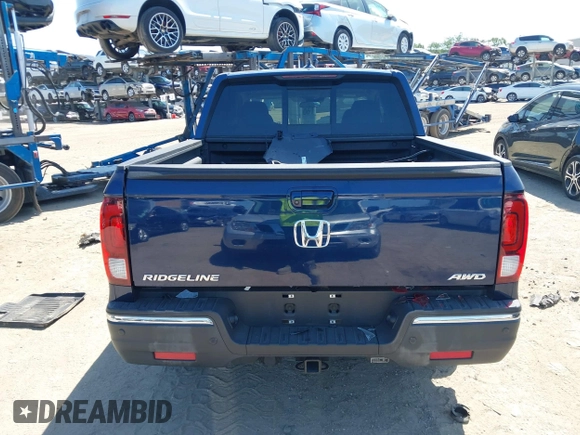 2020 Honda Ridgeline RTL with VIN 5FPYK3F56LB028917, listed as a IAAI auction lot 42280770 with 17,598 mi miles and . Bid and sale history available at DreamBid. Image 16.