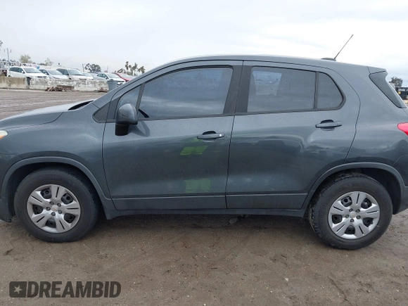2016 Chevrolet Trax LS with VIN 3GNCJKSB3GL279615, listed as a IAAI auction lot 41776307 with 79,517 mi miles. Bid and sale history available at carsss.com. Image 14.