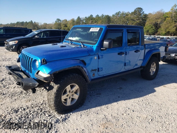 2020 Jeep Gladiator Sport S с VIN 1C6HJTAG4LL175780, выставлен на аукционе Copart как лот 50203395 с пробегом 74 477 миль миль и Списание • Salvage title. История ставок и продаж доступна на DreamBid. Изображение 1.