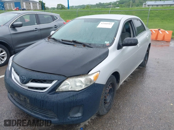 2011 Toyota Corolla L with VIN 2T1BU4EE5BC563739, listed as a IAAI auction lot 42188983 with 192,801 mi miles and . Bid and sale history available at carsss.com. Image 2.