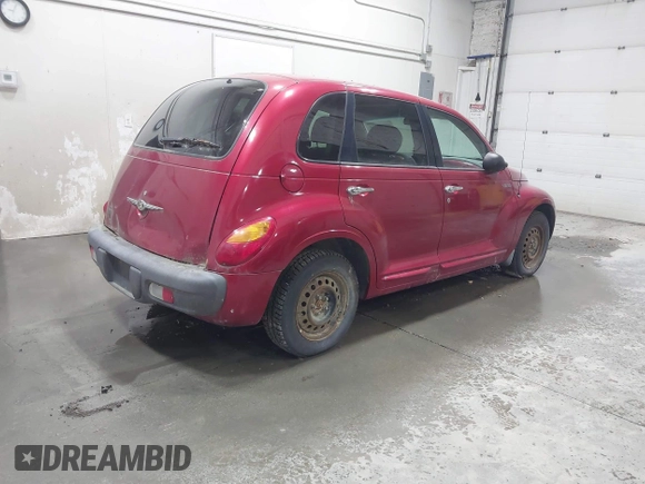 2001 Chrysler PT Cruiser with VIN 3C8FY4BB81T653946, listed as a IAAI auction lot 41840256 with 132,286 mi miles. Bid and sale history available at carsss.com. Image 4.