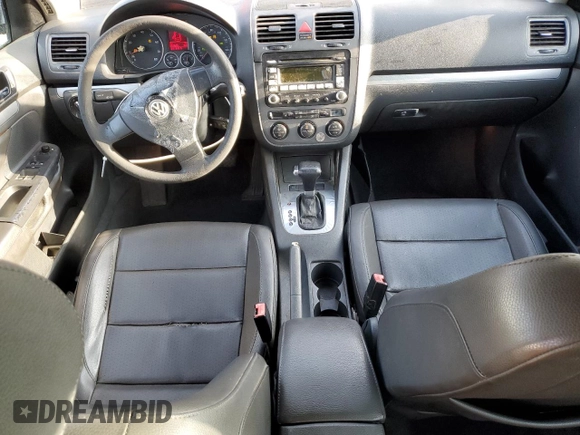 2005 Volkswagen Jetta 2.5L with VIN 3VWRF71K55M633965, listed as a Copart auction lot 58065205 with 131,424 mi miles and Salvage title. Bid and sale history available at DreamBid. Image 8.