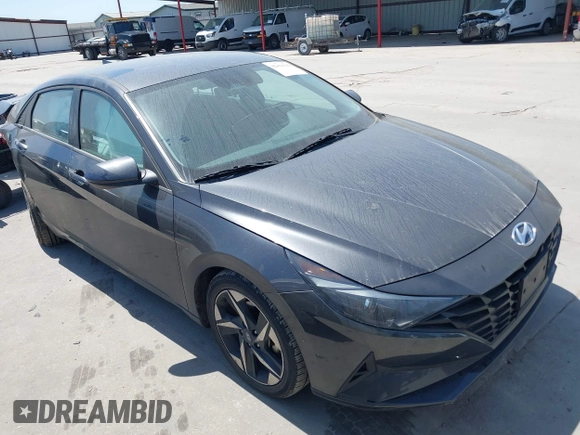 2023 Hyundai Elantra SEL z VIN 5NPLS4AG7PH111202, wystawiony jako IAAI lot #42014119 z przebiegiem 77 356 mil mil oraz . Historia ofert i sprzedaży dostępna na DreamBid. Obrazek 1.