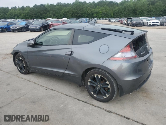 2015 Honda CR-Z with VIN JHMZF1D49FS001765, listed as a Copart auction lot 60227805 with 213,205 mi miles and Salvage title. Bid and sale history available at DreamBid. Image 2.